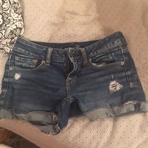 Jean shorts